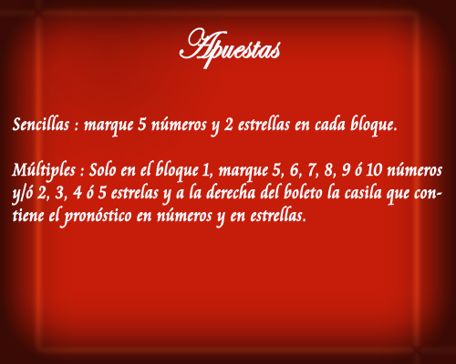 Apuestas Euromillones